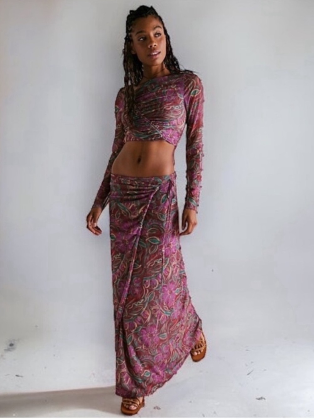 Free People Supernova Skirt Set